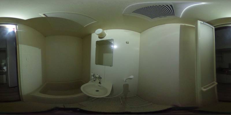 パノラマ画像洗面所