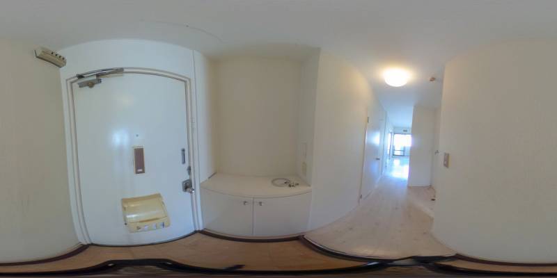 パノラマ画像玄関