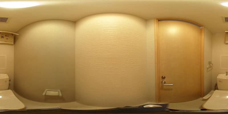 パノラマ画像トイレ