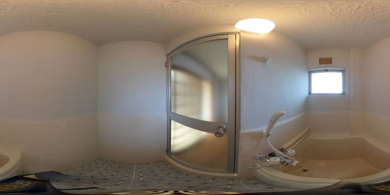 パノラマ画像バスルーム