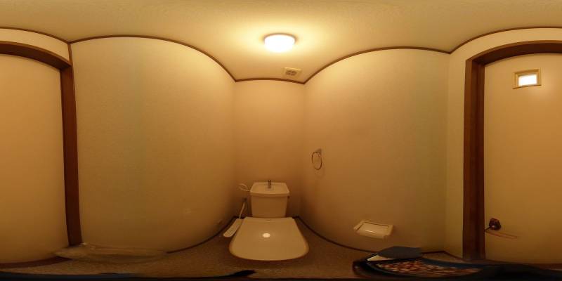 パノラマ画像トイレ