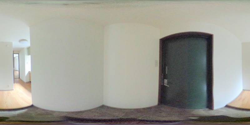 パノラマ画像玄関