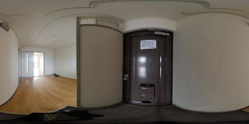 パノラマ画像玄関