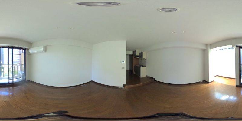 パノラマ画像洋室