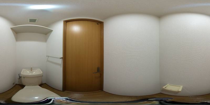 パノラマ画像トイレ