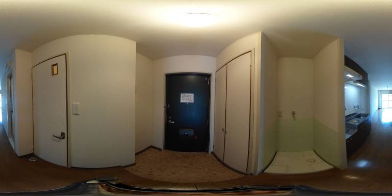 パノラマ画像玄関