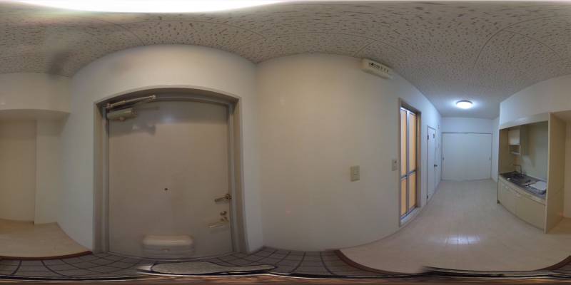 パノラマ画像玄関