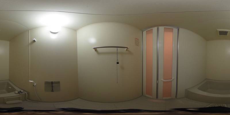 パノラマ画像バスルーム