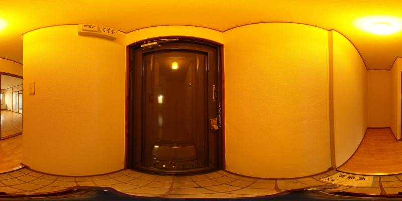 パノラマ画像玄関