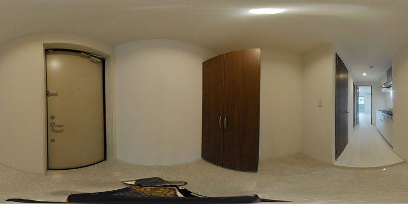 パノラマ画像玄関