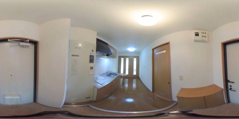 パノラマ画像玄関