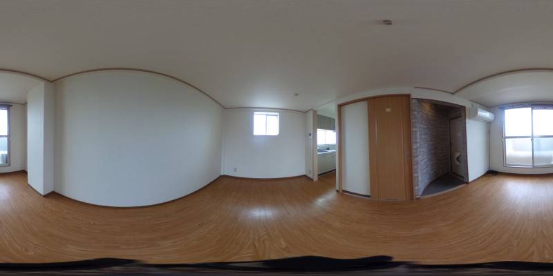 パノラマ画像リビング