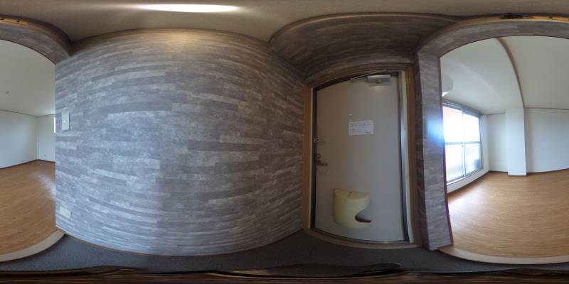 パノラマ画像玄関