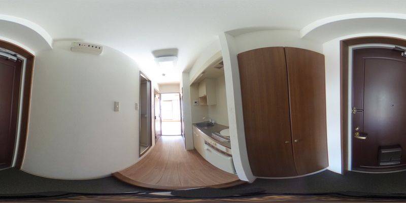 パノラマ画像玄関