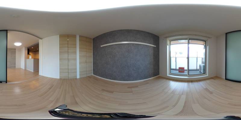 パノラマ画像リビング