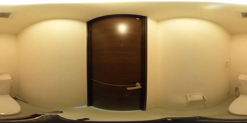 パノラマ画像トイレ