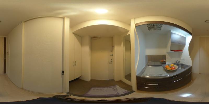 パノラマ画像玄関