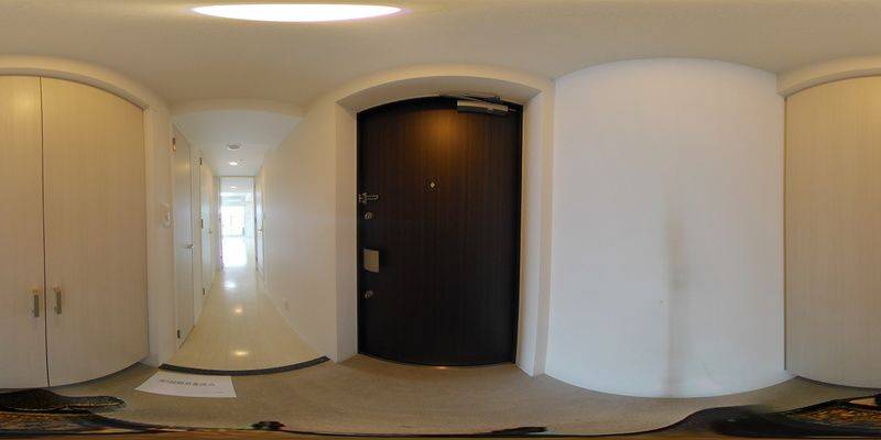 パノラマ画像玄関