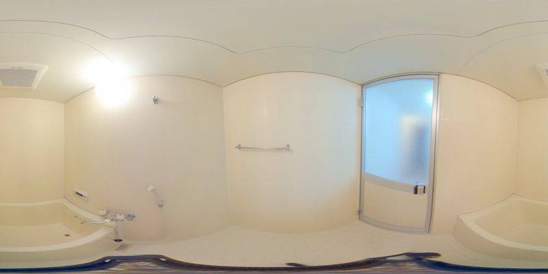 パノラマ画像バスルーム