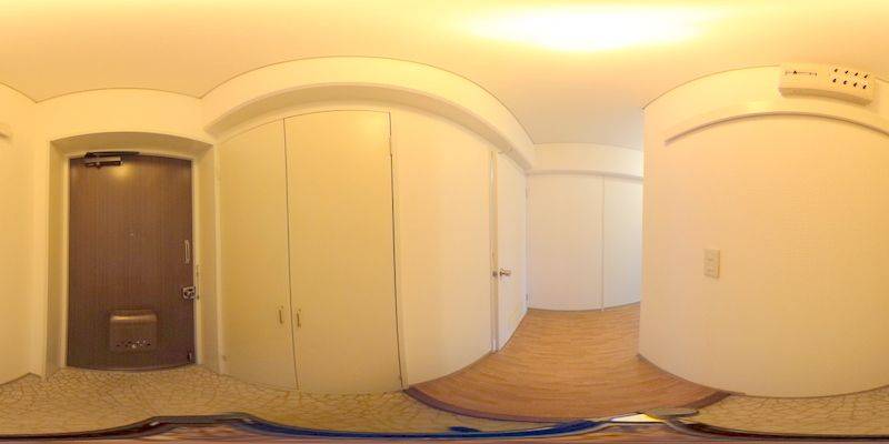 パノラマ画像玄関