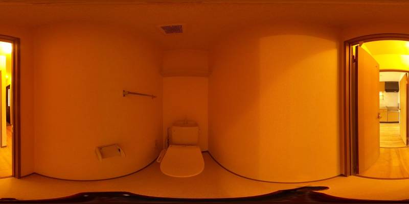 パノラマ画像トイレ