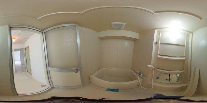 パノラマ画像バスルーム