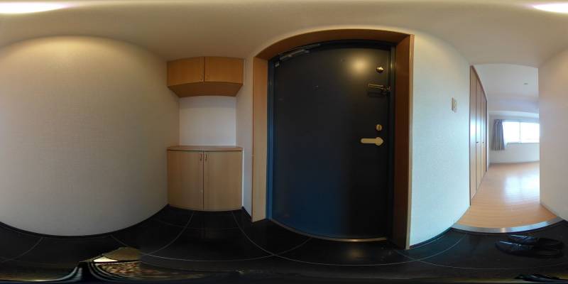 パノラマ画像玄関