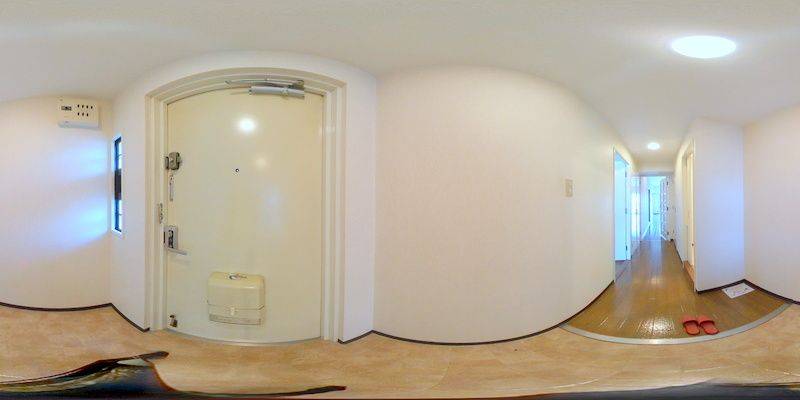 パノラマ画像玄関