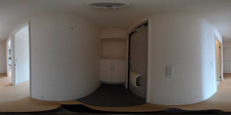 パノラマ画像玄関