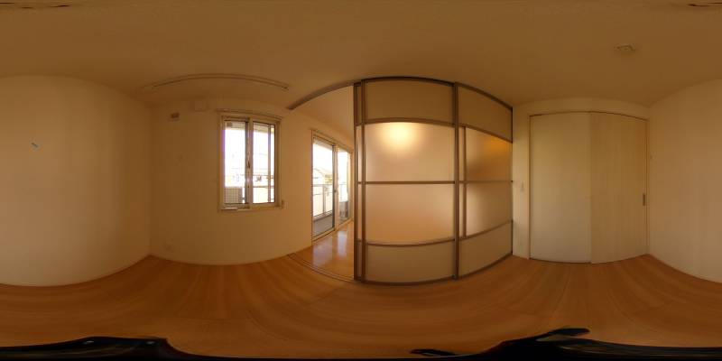 パノラマ画像リビング