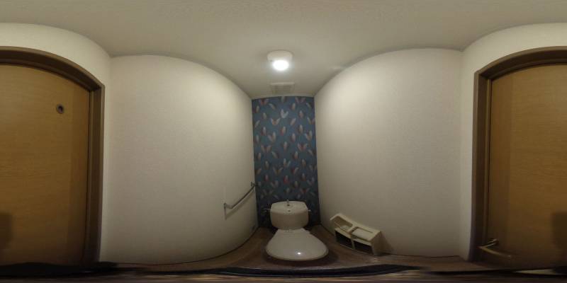 パノラマ画像トイレ