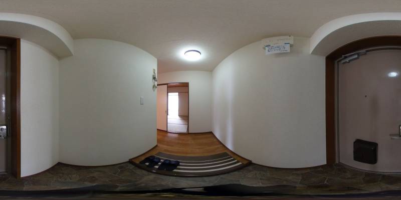 パノラマ画像玄関