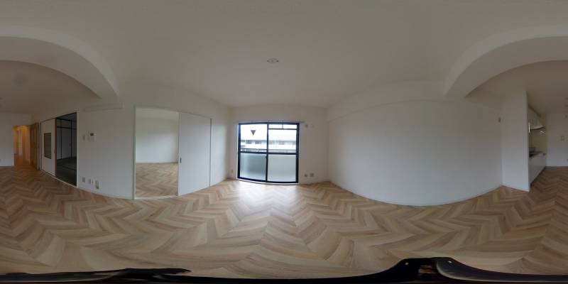 パノラマ画像リビング