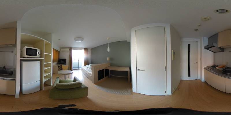 パノラマ画像リビング