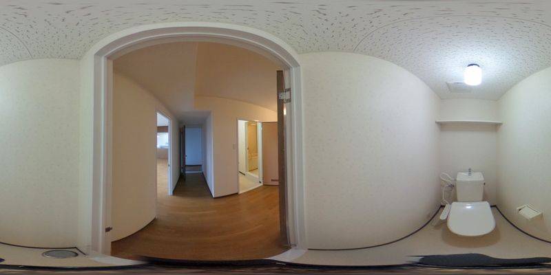 パノラマ画像トイレ