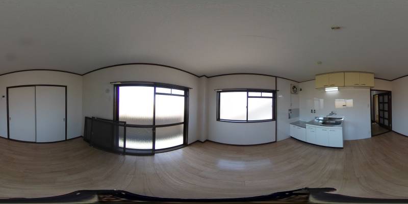 パノラマ画像リビング