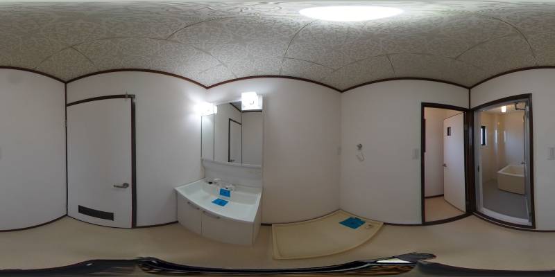 パノラマ画像洗面所