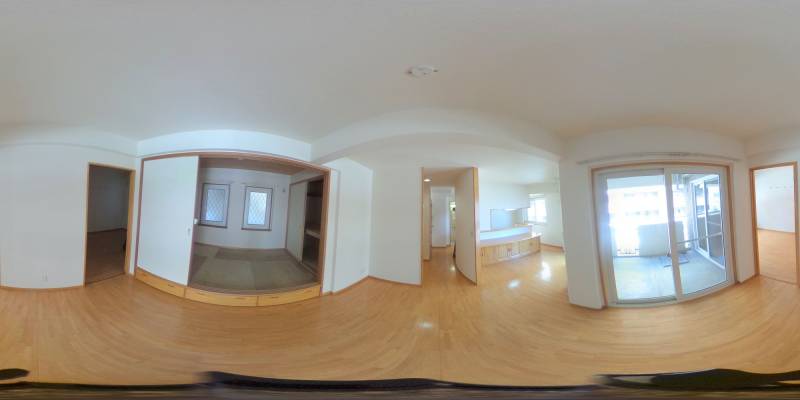 パノラマ画像リビング