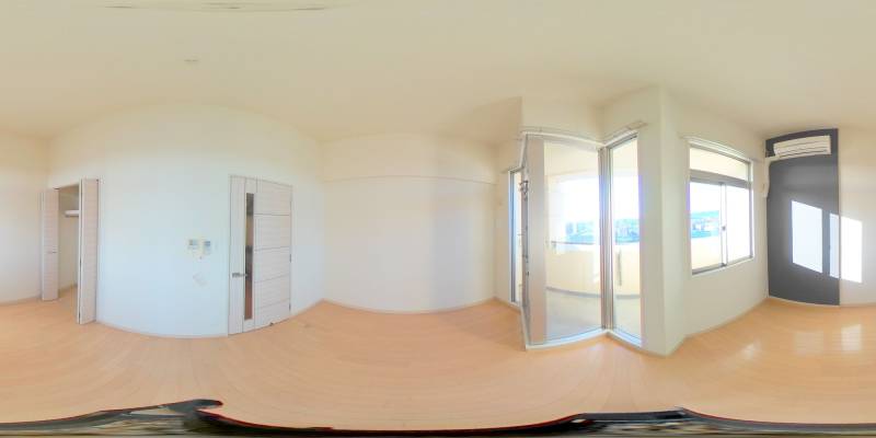 パノラマ画像洋室