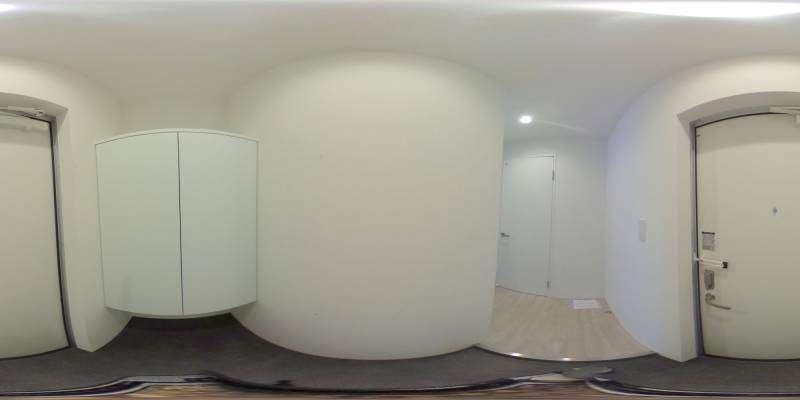 パノラマ画像玄関