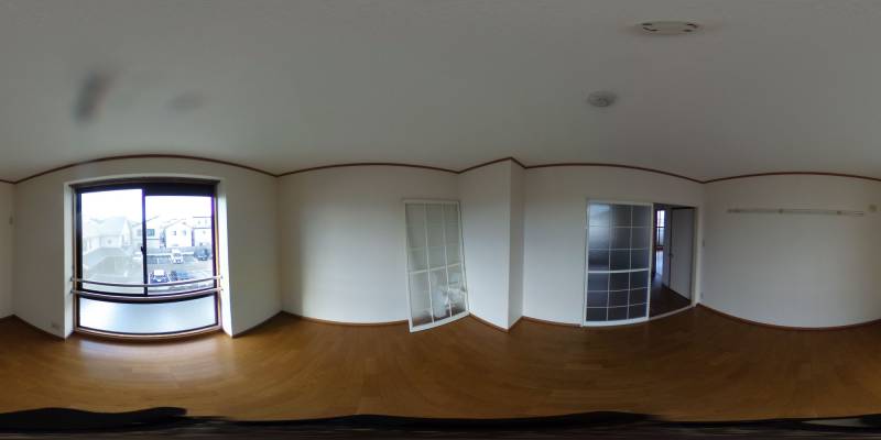 パノラマ画像洋室