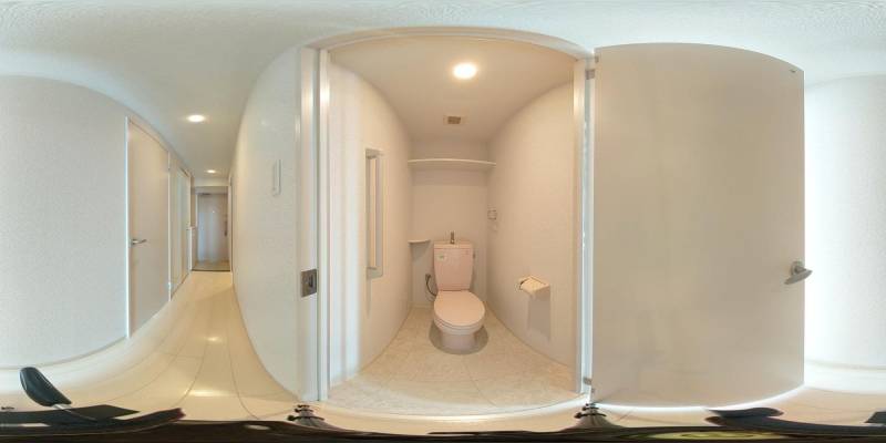 パノラマ画像トイレ