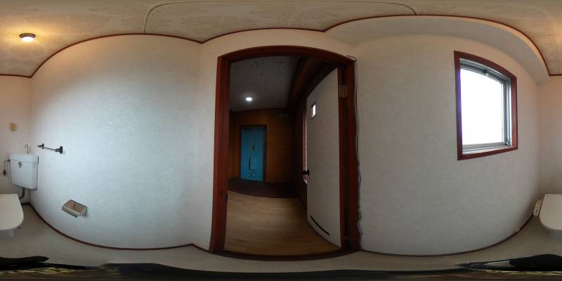 パノラマ画像トイレ