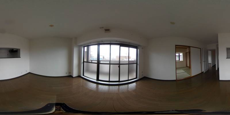 パノラマ画像リビング