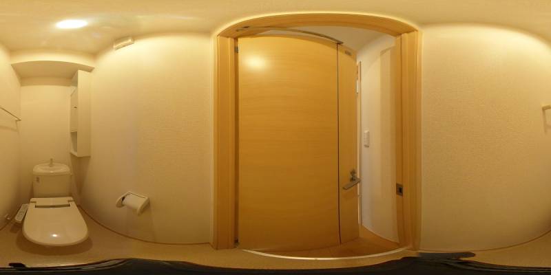 パノラマ画像トイレ