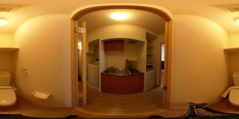 パノラマ画像トイレ