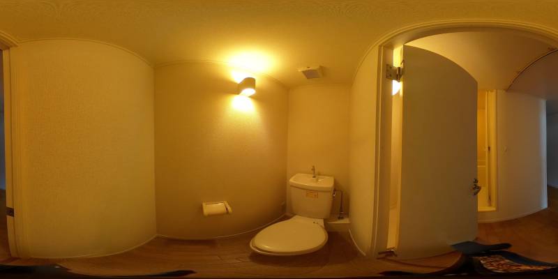 パノラマ画像洗面所