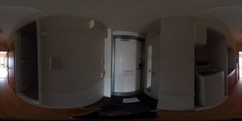 パノラマ画像玄関