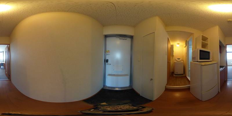 パノラマ画像玄関