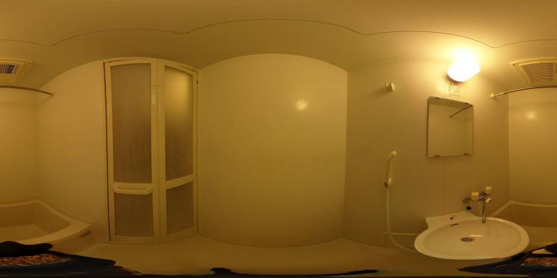 パノラマ画像バスルーム